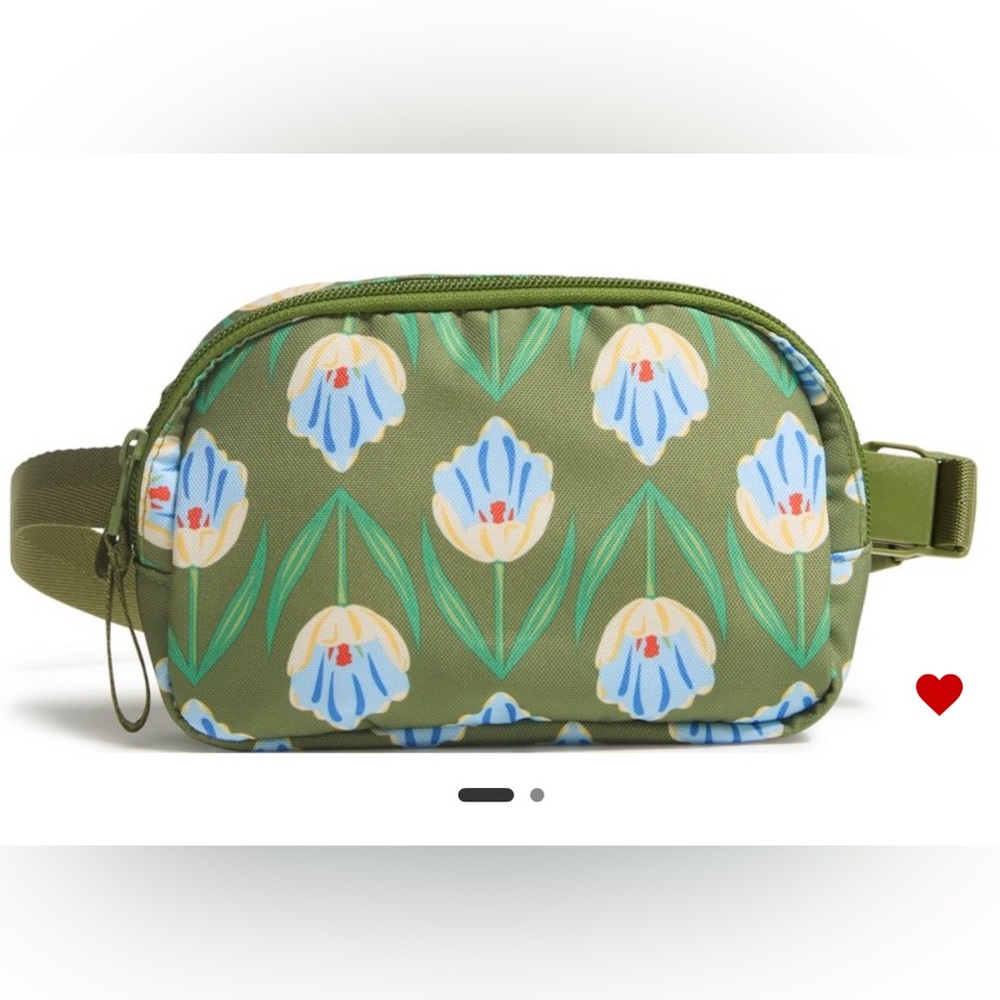 Tulip Green Belt Bag